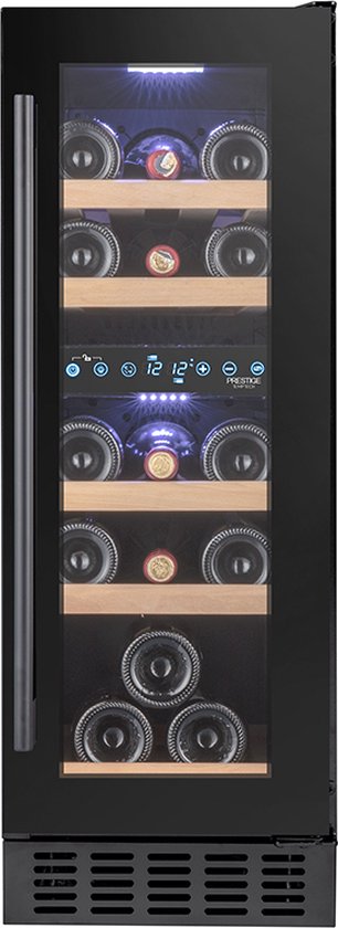 Temptech PRESX30DB onderbouw wijnkoelkast - 19 flessen - 2 zones