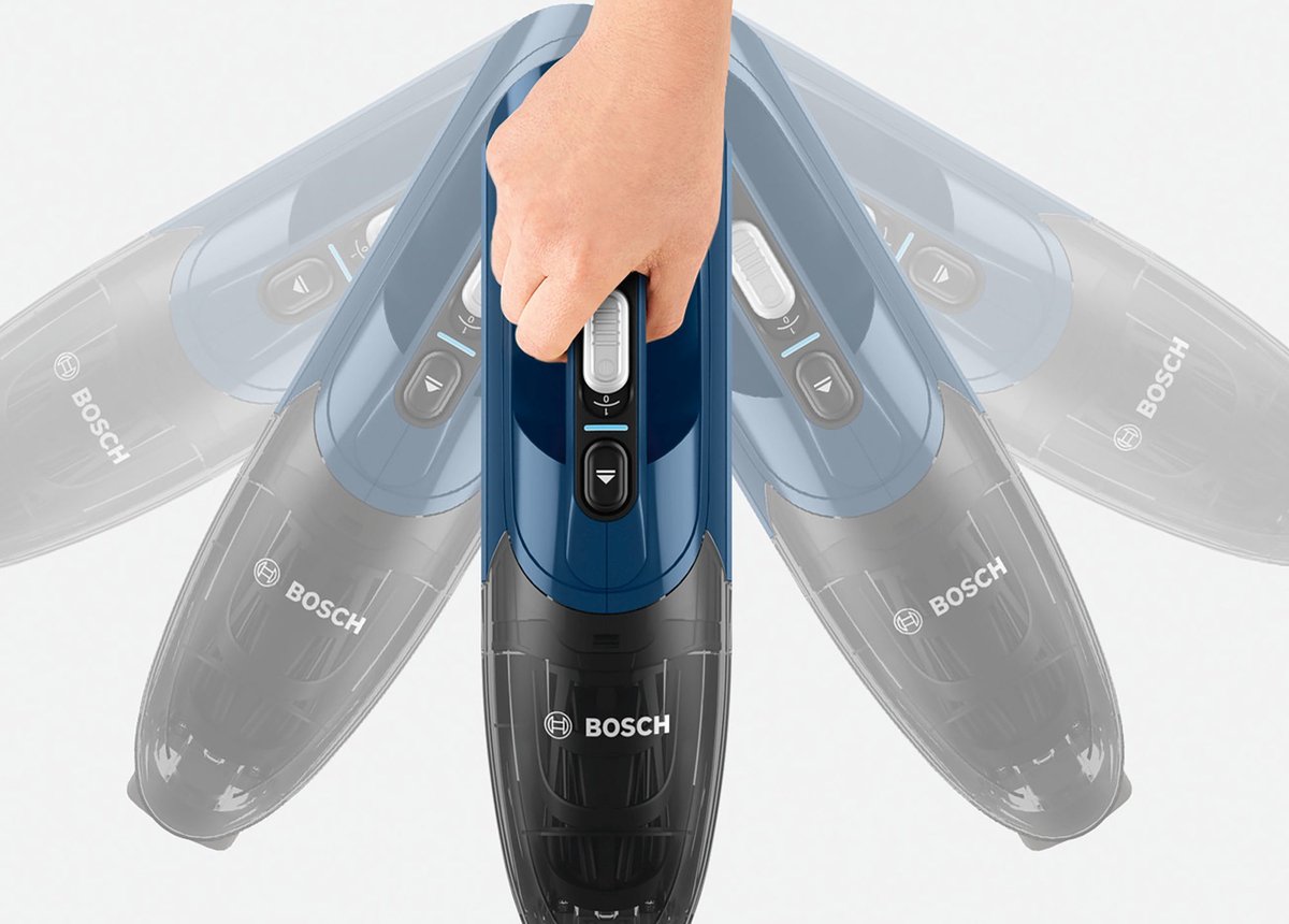Bosch Readyy'y Serie 2 Steelstofzuiger Draadloos Blauw 20V - afbeelding 3