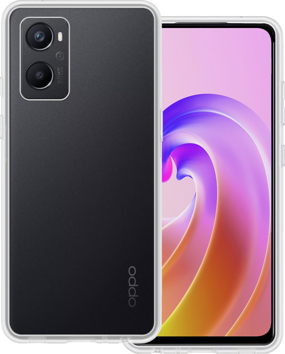 Hoesje Geschikt voor OPPO A76 - Sterk & Shockproof - Hoes Cover - Siliconen Case - Transparant
