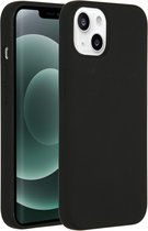 Iphone 13 mini hoesje - siliconen case - telefoonhoesje - Zwart