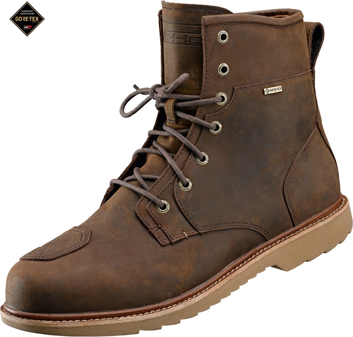 Held Saxton Gore-Tex Bruin Waterdicht Motorlaarzen - Laars