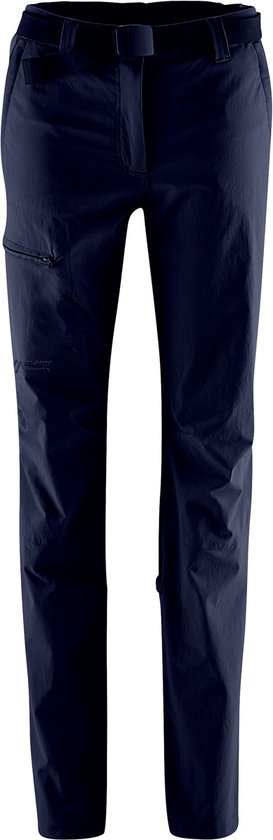 Foto: Maier sports lulaka roll up broek dames blauw
