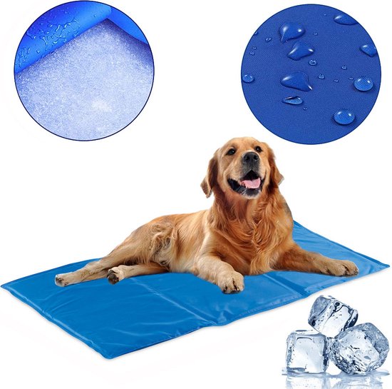 Koelmat voor honden - 90x50 cm - dog - Hond koelen - Cool mat