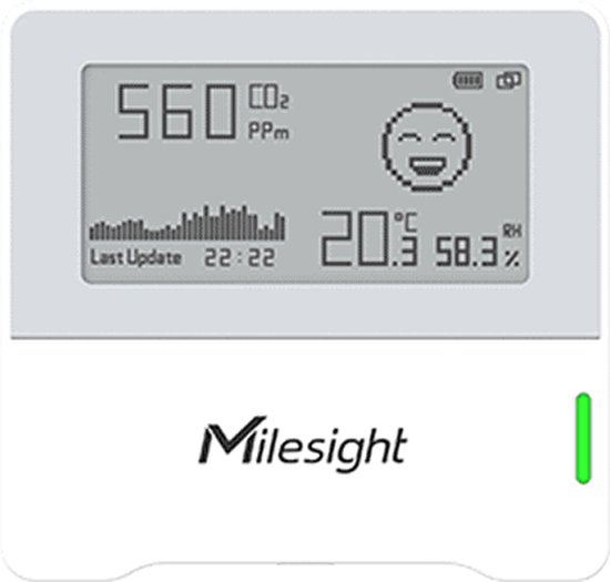 Foto: Ecoworks 3 in 1 co2 meter voor binnen draadloos luchtkwaliteitsmeter co2 melder co2 monitor