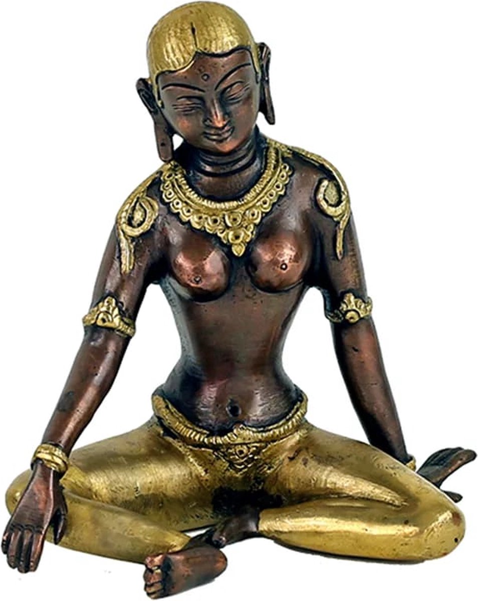 Parvati beeldje tweekleurig - 15 cm - 1100 g
