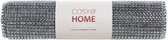 Cosy & Trendy Tafelloper Grijs 230 x 24 cm