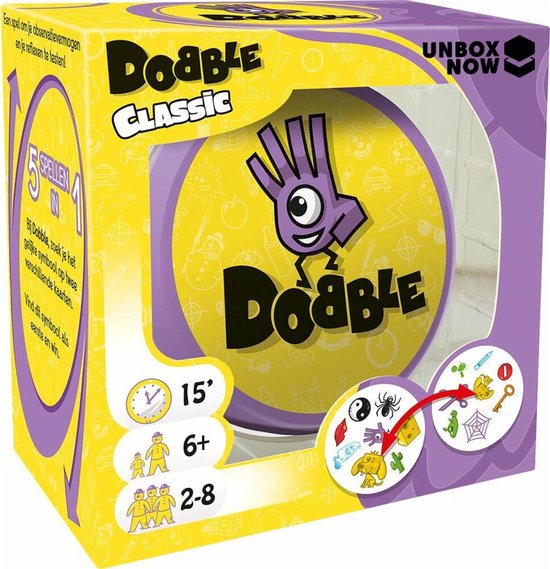 Dobble Classic - Kaartspel - Zygomatic Board Game Studio