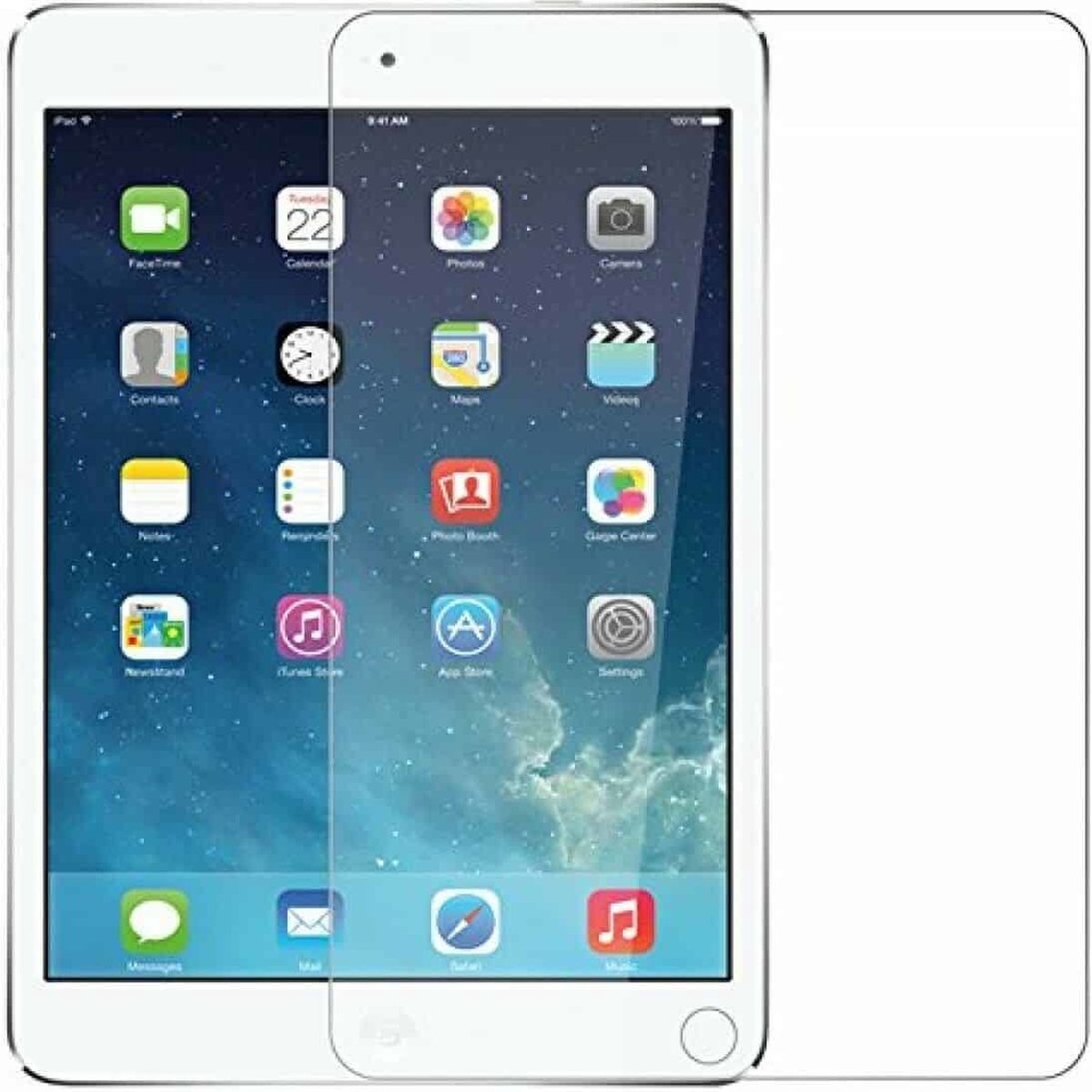 ScreenSafe High Definition Hydrogel screensprotector Apple iPad Mini 1 Slagvast (AAA)