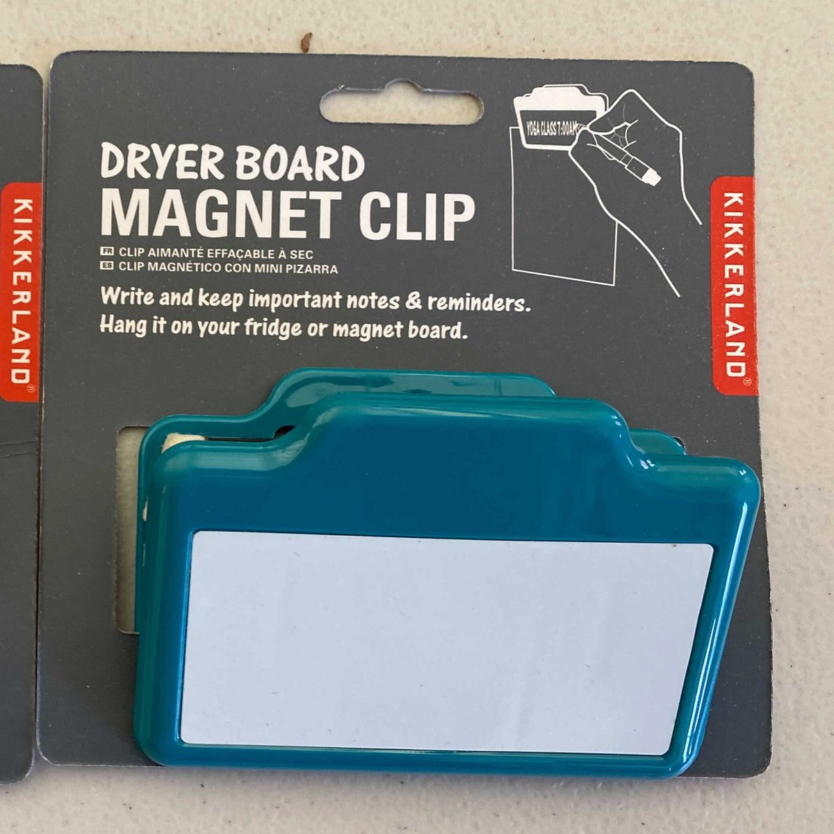 Kikkerland Dryer Board Magnet Clip