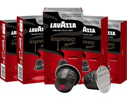 Lavazza Espresso Classico Koffiecups - 100 Nespresso Cups - 100% Arabica Koffie - Intensiteit: 9/13 - 10 x 10 Aluminium Capsules