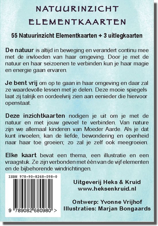 Natuurinzicht Elementkaarten