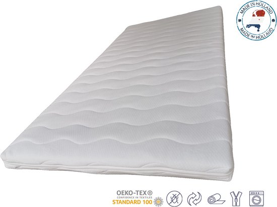 Topdekmatras - Topper - Comfortschuim SG40 - Op Maat - 135x110 - 8 cm