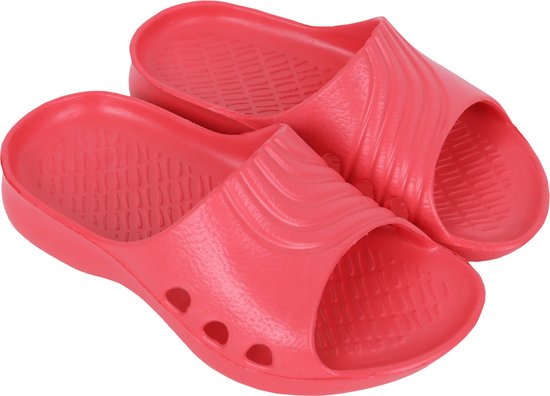 BAMBINO LEMIGO - Koraalkleurige, superlichte universele slippers van hoogwaardig rubber / 34-35