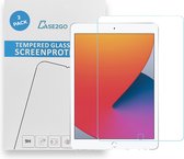 Case2go - Screenprotector geschikt voor Apple iPad 10.2 2019/2020/2021 - 2-pack - Transparant