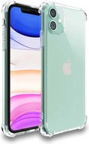 Smartphonica iPhone 11 transparant hoesje flexibel met stootrand / Siliconen / Back Cover geschikt voor Apple iPhone 11