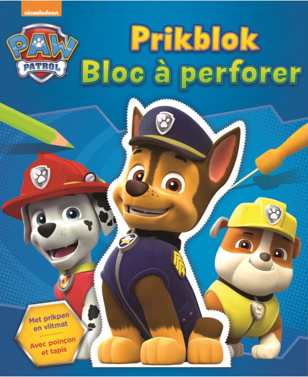 PAW Patrol - Kleurboek - Prikboek — afbeelding 5