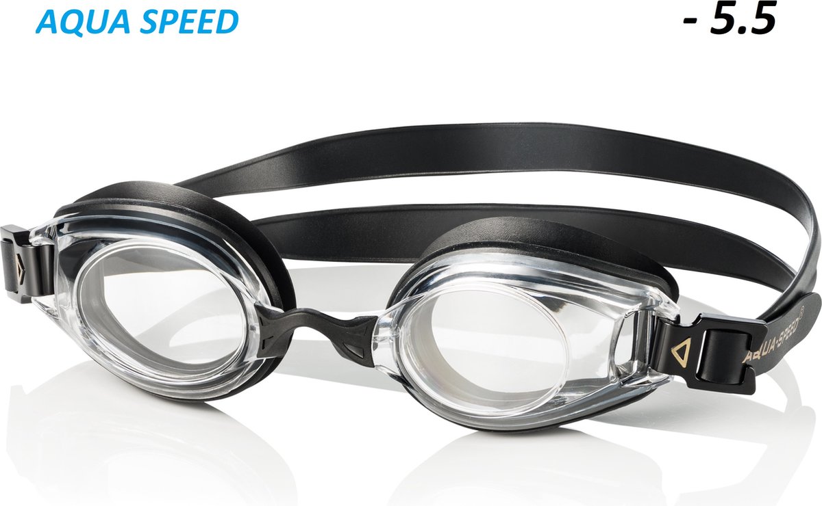 LUMINA Zwembril op sterkte - heldere glazen sterkte -5.5