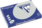Clairefontaine Trophée Pastel, gekleurd papier, A3, 120 g, 250 vel, lichtgrijs 5 stuks