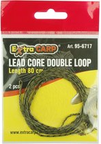 Leadcore Leader Double Loop - 2 stuks - Karpervissen Leader - Karper onderlijn - Karper Leader - Vissen