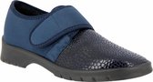 Varomed - Strasbourg - Luxe therapieschoenen - Stretch - maat 36 -  wijdte H - Marineblauw - met CE keurmerk voor medisch schoeisel - soepele zool -  verbandschoenen -