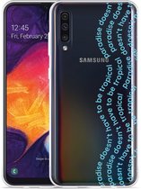 Galaxy A50 Hoesje Tropical Paradise - Designed by Cazy