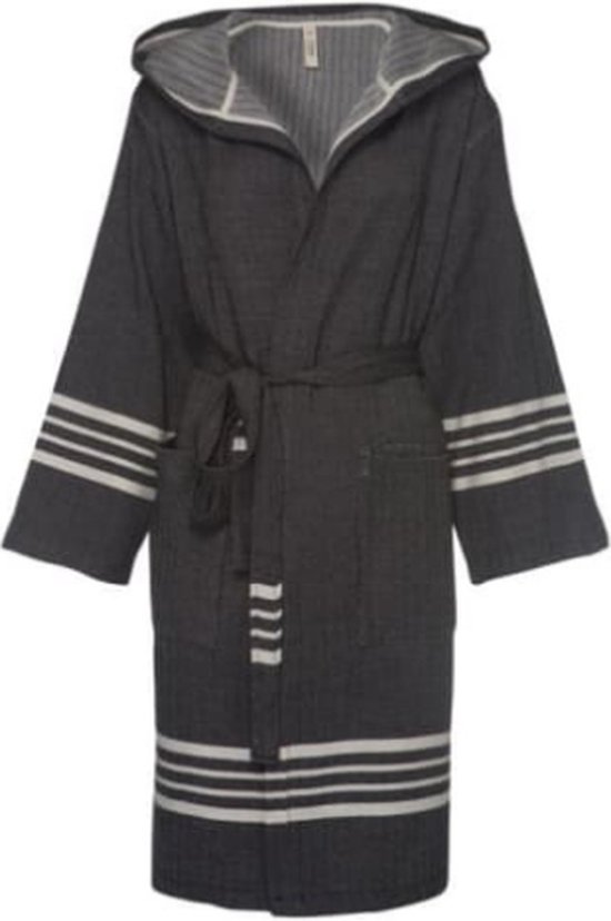 NautySaurs Badjas voor meisjes voor kinderen, effen kleur, badjassen, flanellen fleece badjas met capuchon voor jongens, roze, 6-7 jaar