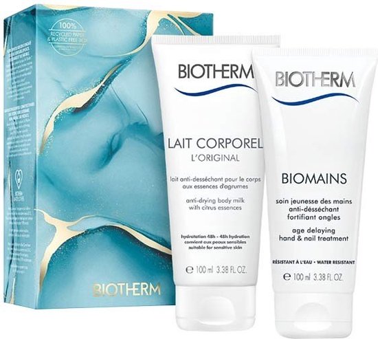 Biotherm Biomains Giftset - Biomains Hand Nail Treatment 100 ml + Lait Corporel... | bol.com