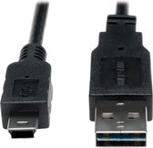 Tripp Lite UR030-003 câble USB 0,91 m USB 2.0 USB A Mini-USB B Noir