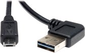 Tripp Lite UR050-003-RA câble USB 0,91 m USB 2.0 USB A Micro-USB B Noir