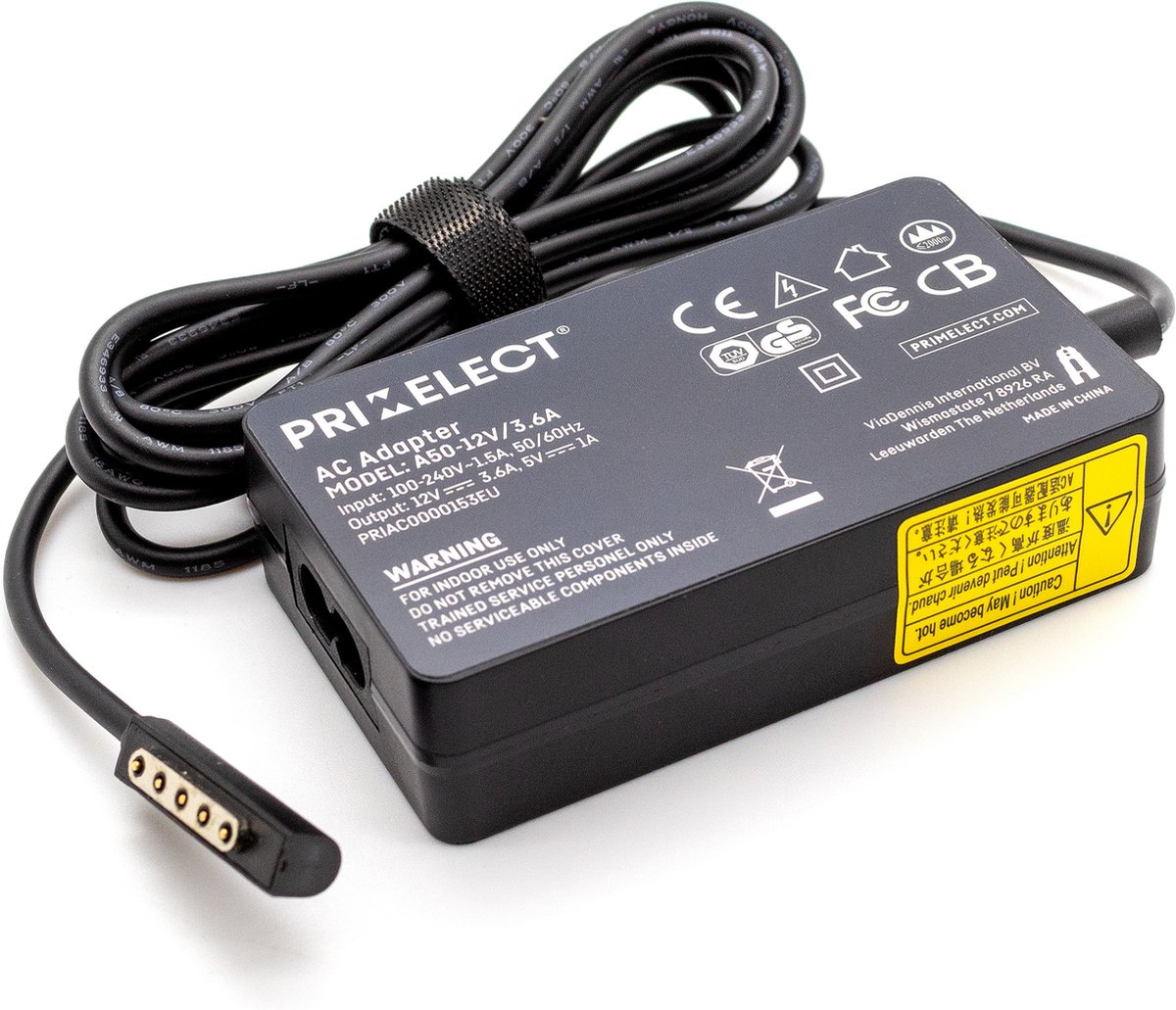 Laptop oplader 40W geschikt voor Microsoft Surface RT (model 1516)