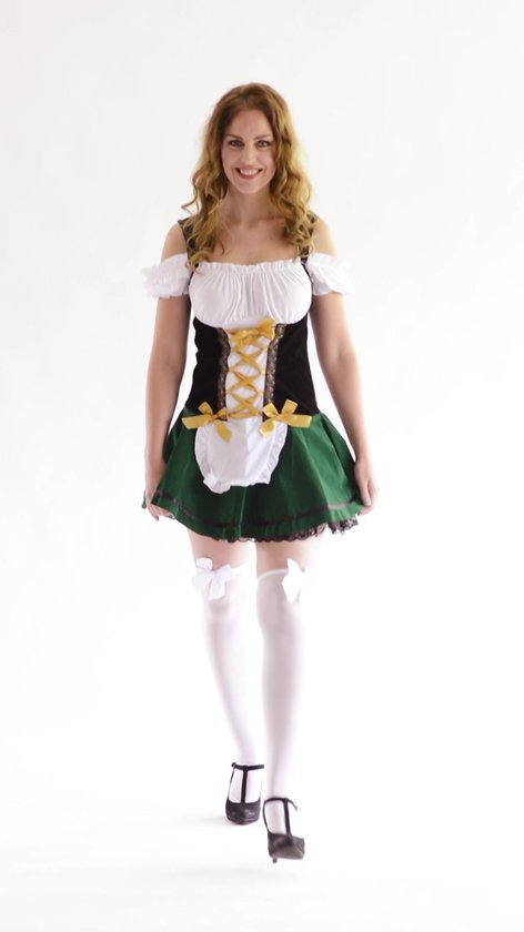 Tiroler Kleedje – Dirndl Isa - Oktoberfest kleding voor – Dirndl kleedje maat M... |