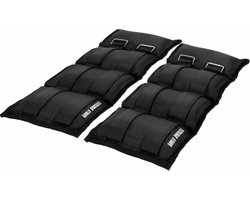 Gorilla Sports Enkelgewichten - 5 kg (2 x 2,5 kg) - - Polsgewichten - Gewichtsmanschetten - Gewichtsboeien