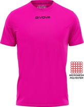 Sportshirt Givova One, MAC01 Fuxia ROZE, maat XXL