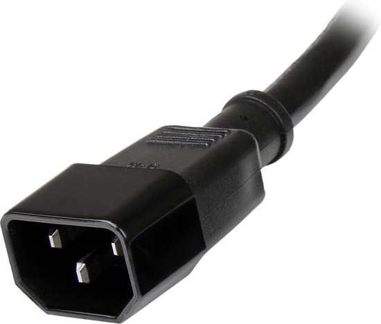 6ft 14awg Pc Power Cord C14 C13