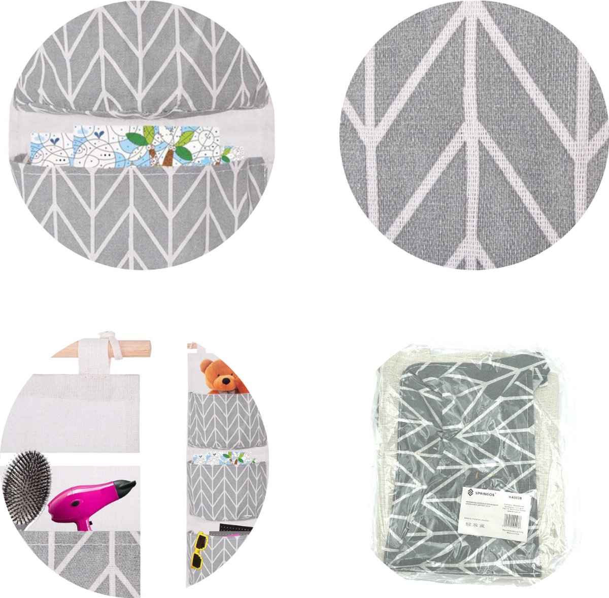 BN Living Sieraden Opberger - Organizer - Macramé Sieradenrek BN Living Sieraden Opberger - Organizer - Macramé Sieradenrek