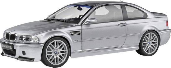 BMW M3 E46 CSL Black Solido 1/18