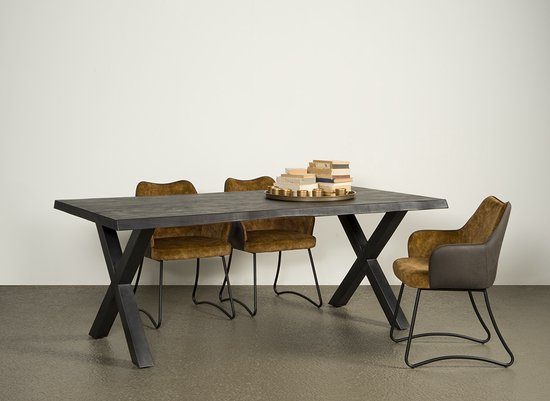TOFF Xara Live-edge dining table 220x100 - top 5