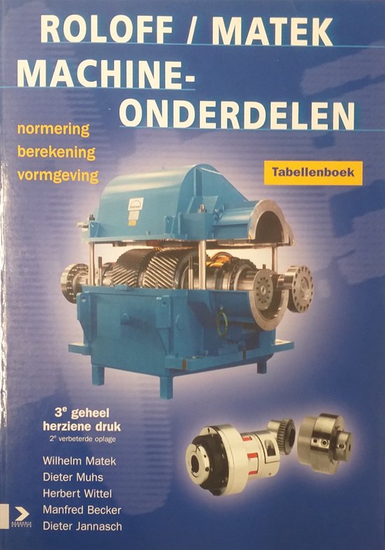 Machineonderdelen Tabellenboek Dr3 - cover