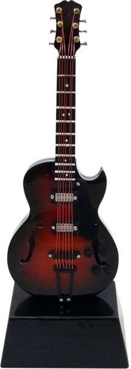 Music Gifts - Miniatuurinstrument elektrische gitaar