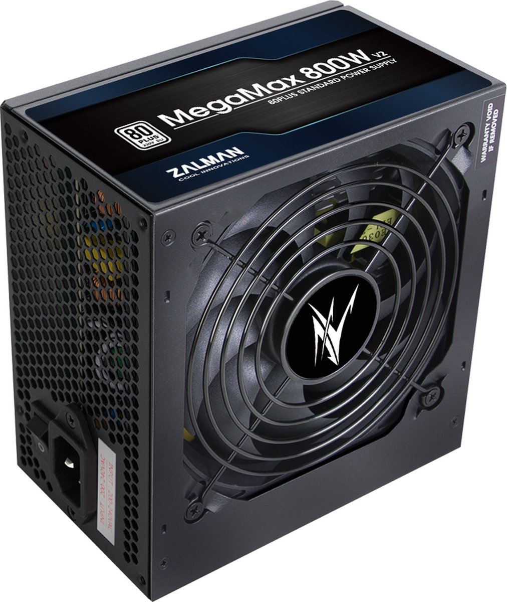 Zalman Zm800-Txii Megamax, 80Plus 230V - Atx Pc Voeding - afbeelding 2