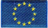 Patchy® – Europese Vlag Strijkpatch - Strijkapplicatie - Strijkembleem - Badge