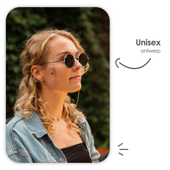 MATTISE Zilver Unisex Gepolariseerde Zonnebril van Staal — S/M Zonnebril Heren Dames — Hippie Bril Gepolariseerd — Zonnebrillen Brillen