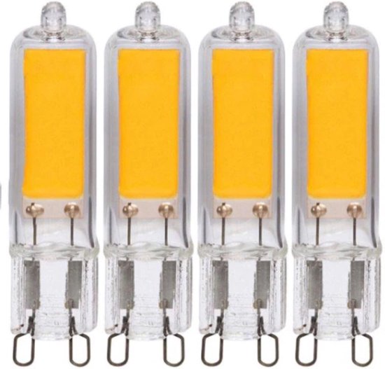 jeugd drie Reciteren 4 x G9 Led 3 Watt - Ledlamp - Mini G9 Led - Vervangen Halogeen - Bespaar  meer dan 90% | bol.com