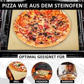 Pizza steen - steen voor pizza pizza bakken - premium kwaliteit – oven – barbecue – BBQ pizza