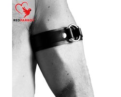 Leder bovenarm armband - BDSM - Leer - Verstelbaar - One size