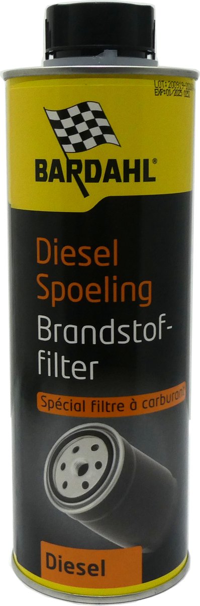 Diesel spoeling pour filtre à carburant 500ml - Bardahl