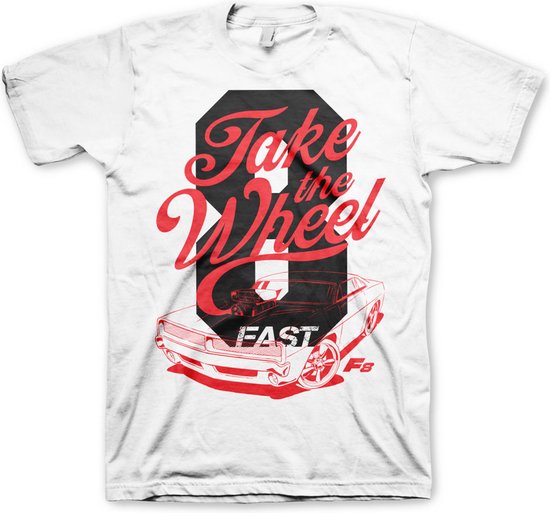 The Fast And The Furious Heren Tshirt -S- Fast 8 - Take The Wheel Wit