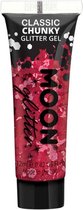 Moon Creations Maquillage Glitter - Gel Glitter Classic Chunky Rouge