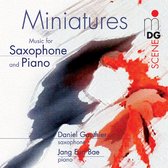 Daniel Gauthier & Jang Eun Bae - Miniatures Music For Saxophone And Piano (CD)