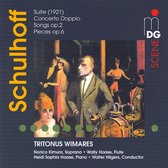 Norico Kimura, Wally Hase, Heidi Sophia Hase, Walter Hilgers & Tritonus Wimares - Suite (1921)/Concerto Doppio/Songs (CD)